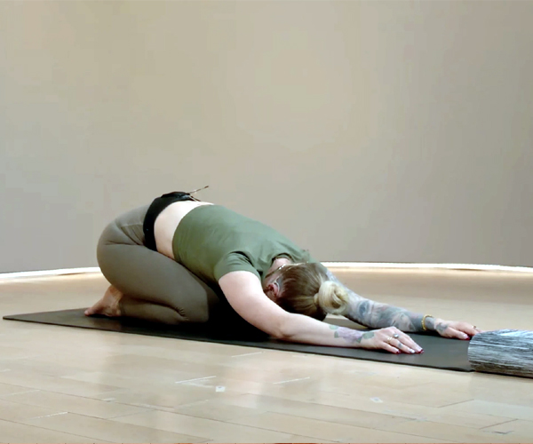 Vinyasa yoga movement